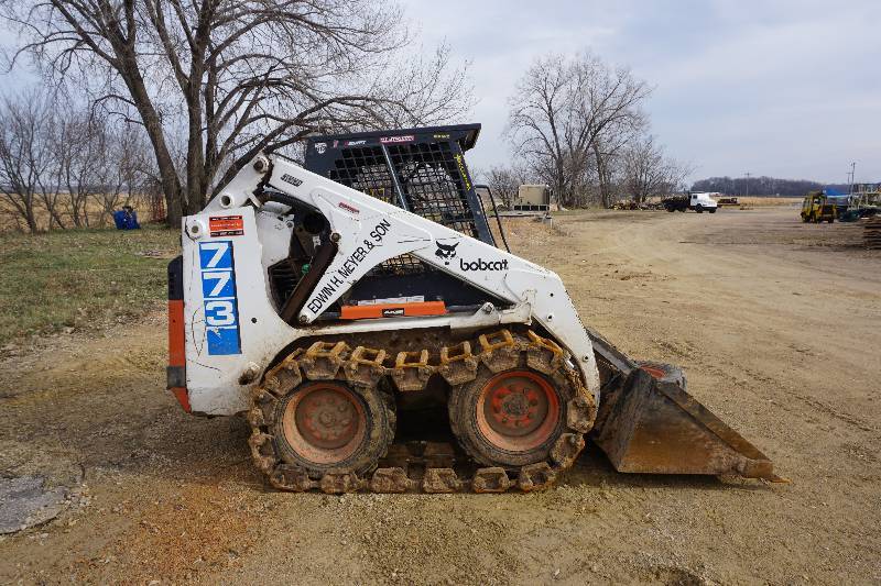 Bobcat 773 Skid Loader Skid Steer