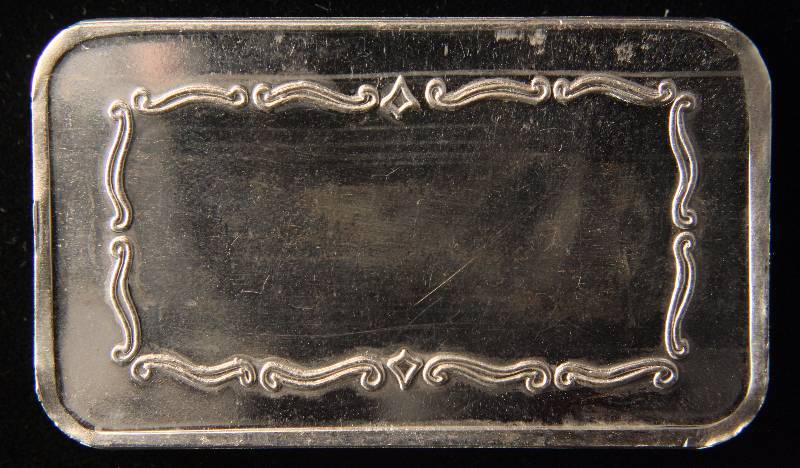 10 TROY Oz. .999 FINE SILVER BAR COVERED WAGON GOLDEN STATE MINT
