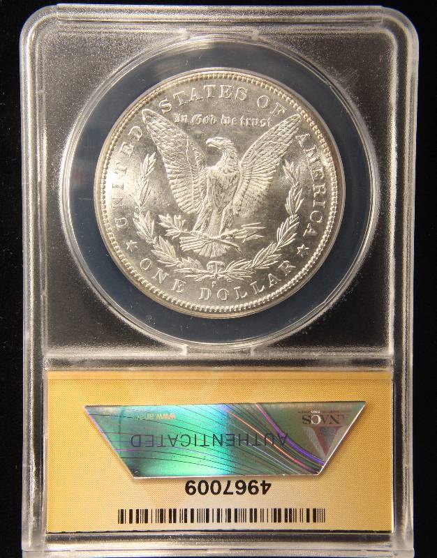 1881-S MORGAN SILVER DOLLAR MS65 ANACS