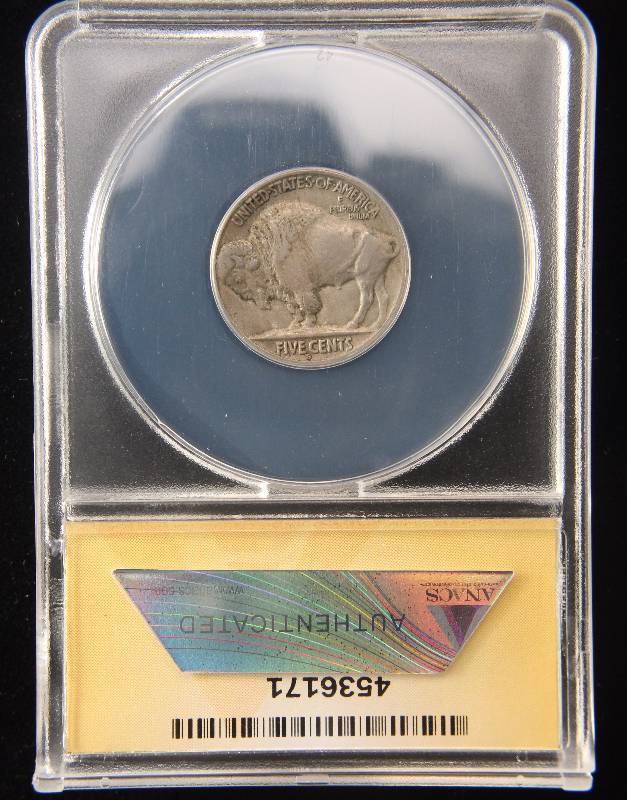 1916-S BUFFALO NICKEL EF40 ANACS