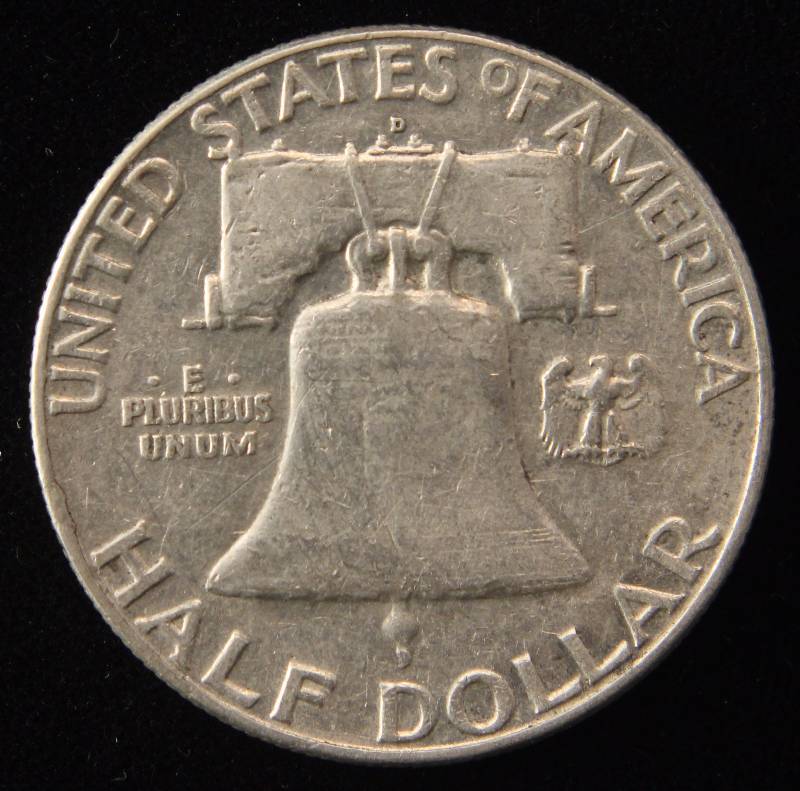 1962-D FRANKLIN SILVER HALF DOLLAR