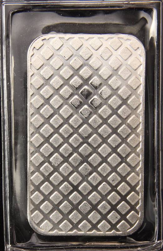 1 TROY OZ. .999 FINE SILVER BAR MORGAN DOLLAR DESIGN SEALED