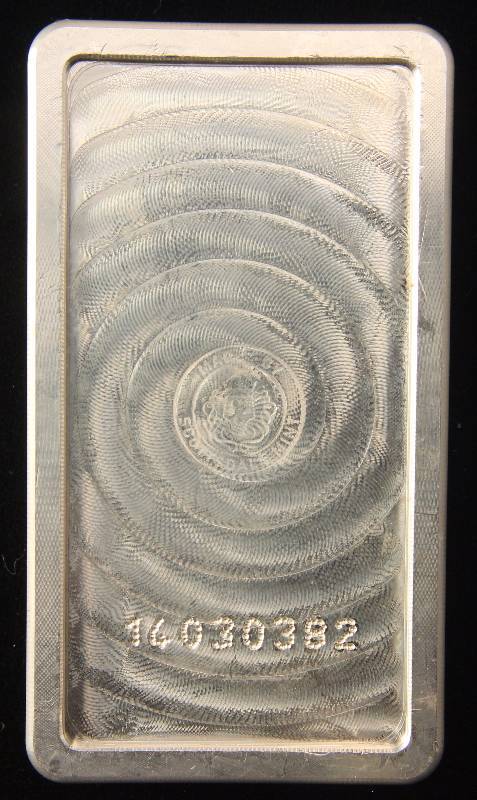 10 TROY Oz. .999 FINE SILVER BAR SCOTTSDALE STACKER