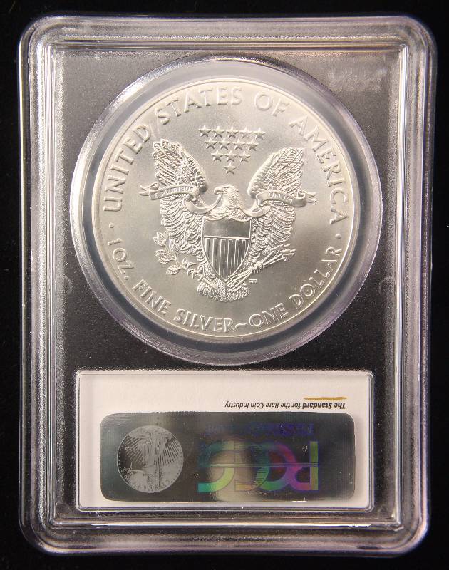 2013 AMERICAN SILVER EAGLE 1 TROY OZ. .999 FINE SILVER DOLLAR GEM BU PCGS