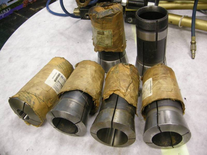 lot 18 image: 6 Hardinge 25C Collets