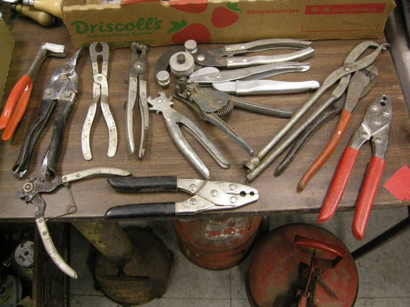 lot 34 image: Strippers, Pliers, Crimpers