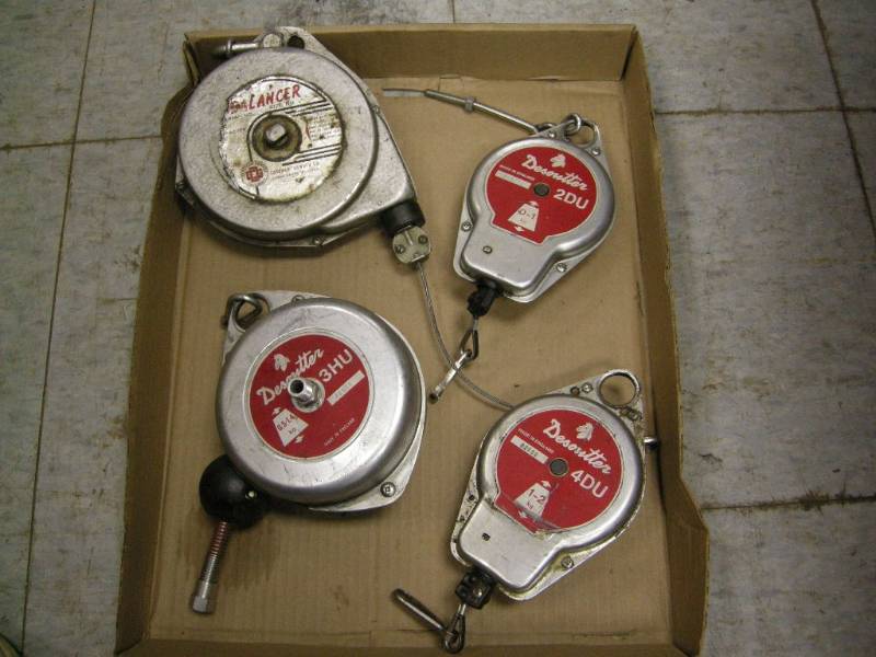 lot 41 image: Desoutter - Gardner Tool Spring Balancers