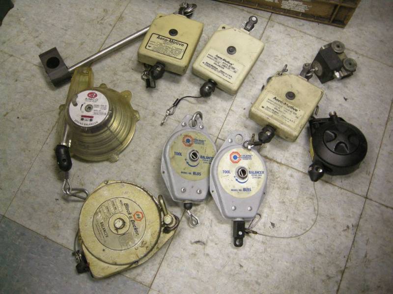 lot 42 image: Aeromotive - Coilhose - Aimco - Hubbell- B&D Tool Balancers