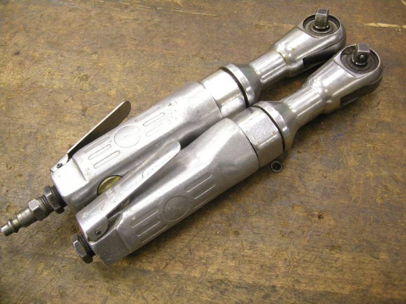 lot 68 image: Two 38 drive Air Ratchet Wrenches