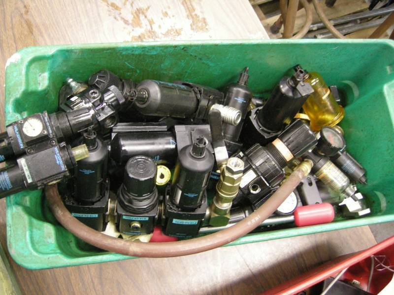 lot 126 image: Wilkerson Pneumatic Air System Parts