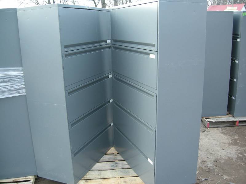 lot 212 image: Two Commercial Office Specialty Lateral File Cabinets