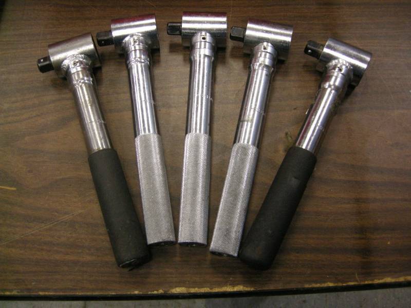 lot 239 image: 5 Seekonk Torque Wrenches