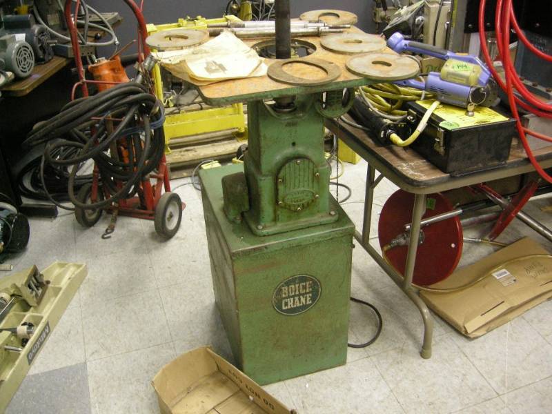 lot 260 image: Boice Crane Abrasive FinisherSander