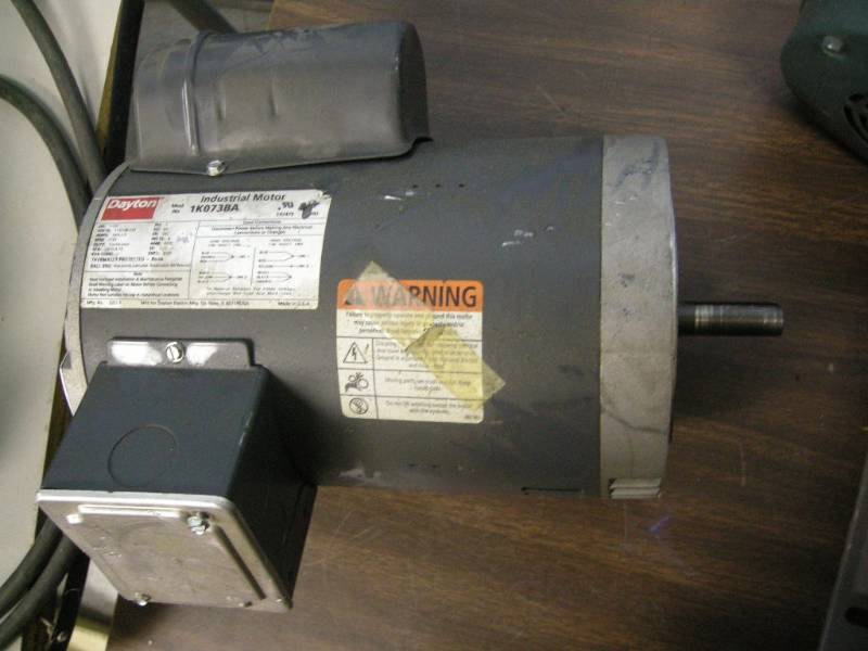 lot 283 image: Dayton Industrial Motor