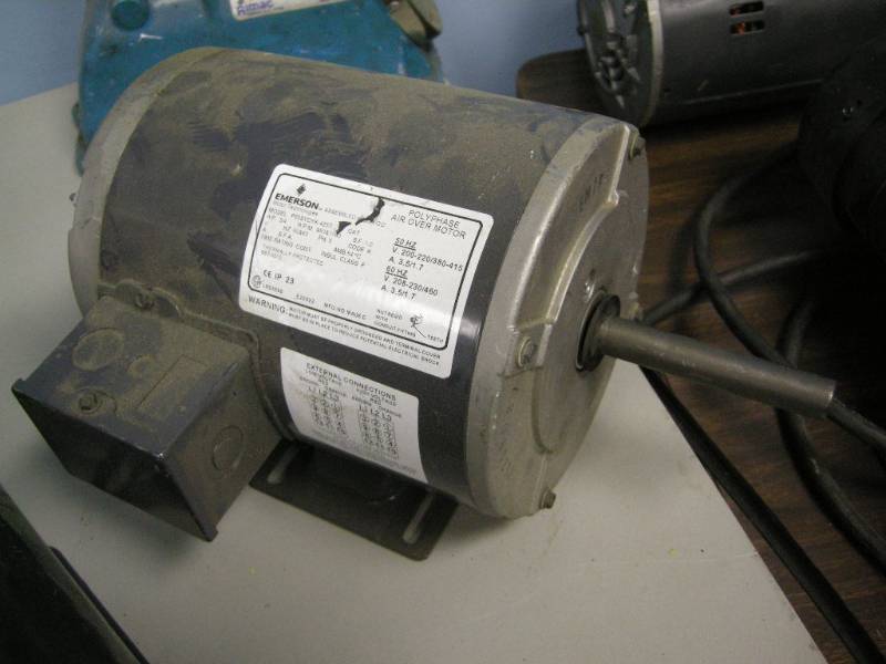 lot 286 image: Emerson Polyphase Air Over Motor