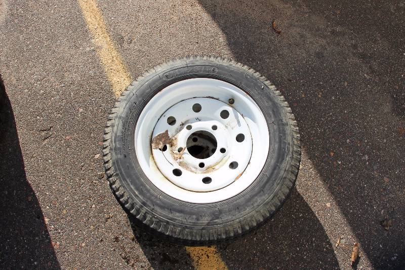 Pair of New Small Trailer Wheels And Tires 4.80 x 12 3 November RV