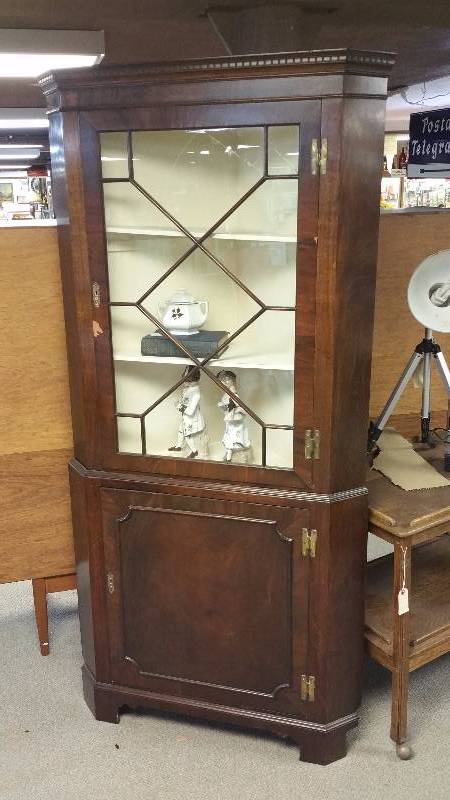 Antique Corner Cabinet