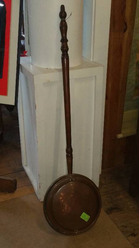 Antique Copper Bedwarmer