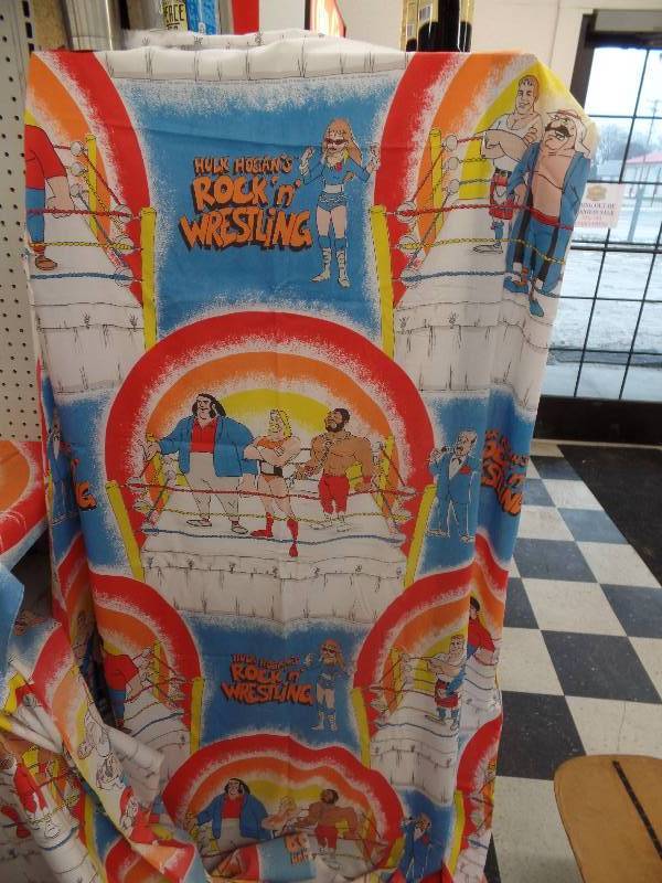 Hulk Hogan Vintage Twin Sheet Set