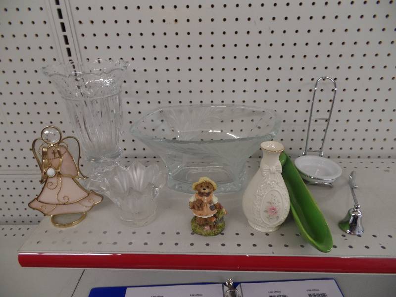 Assorted Crystal Dcor Items