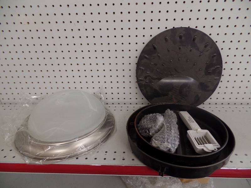 Camp Pans, Light Fixture Domed