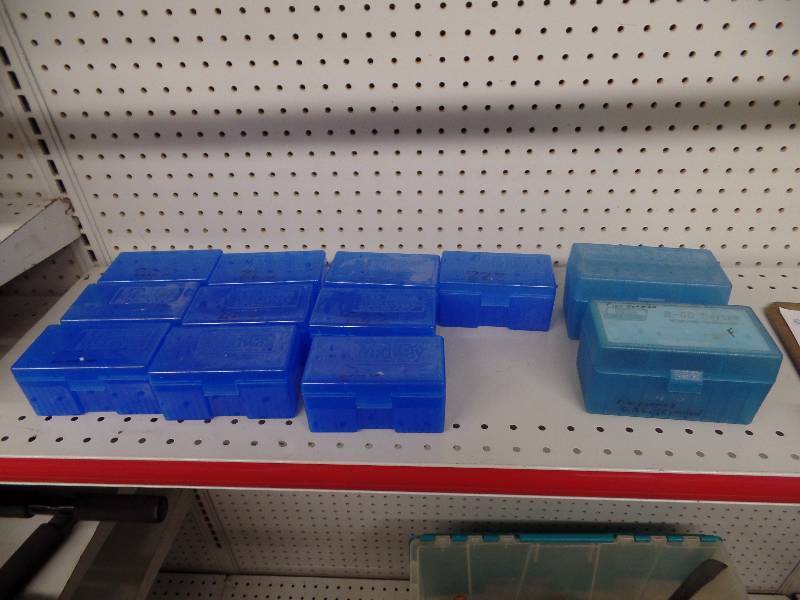10 Small and 2 Larger Shell Cases