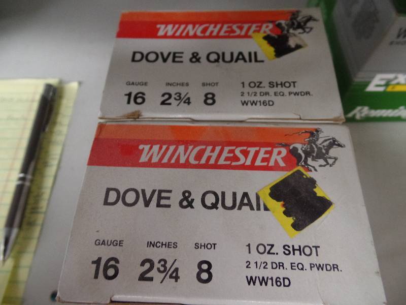 50 Rounds 16ga Winchester Dove & Quail
