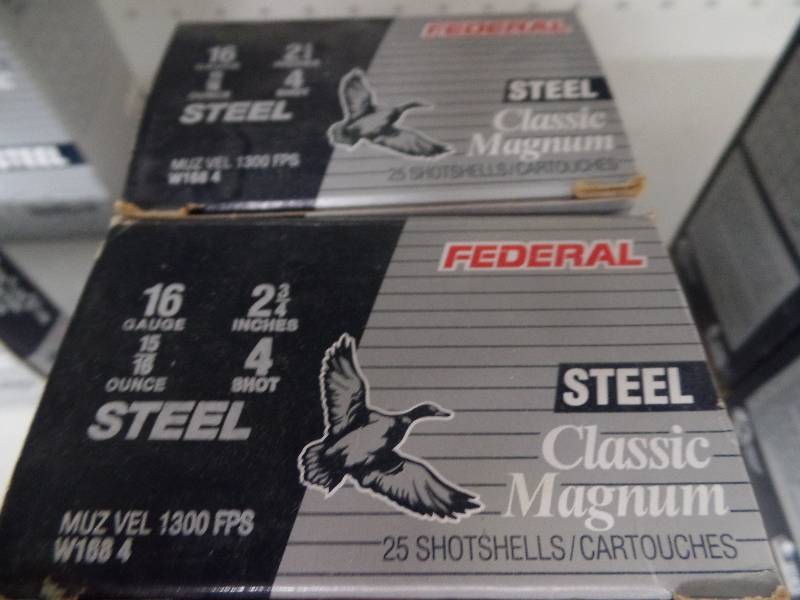 50 Rounds 16ga Federal Steel Rounds