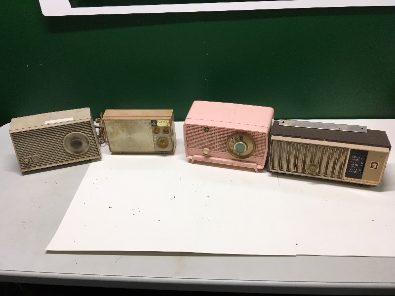 4 Vintage Radios