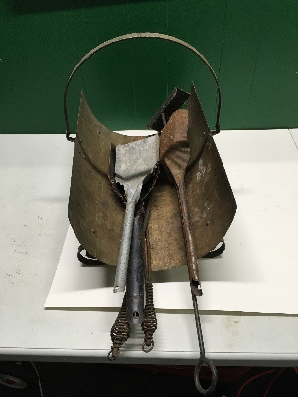 Fireplace Tools, Shovels, Log Holder