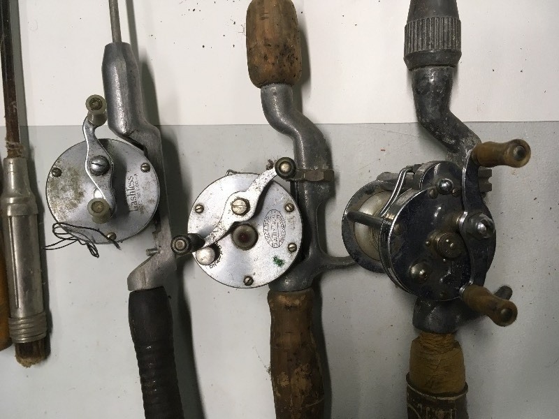 Vintage Fishing Poles & Reels