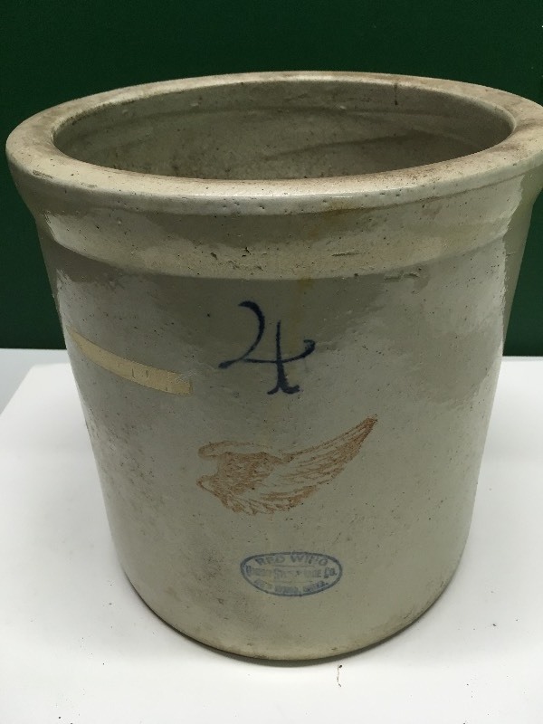Red Wing No 4 Crock