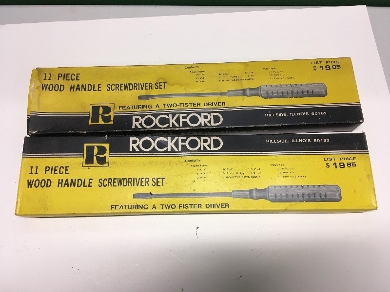 Screwdriver Sets - Two 11 Piece Sets