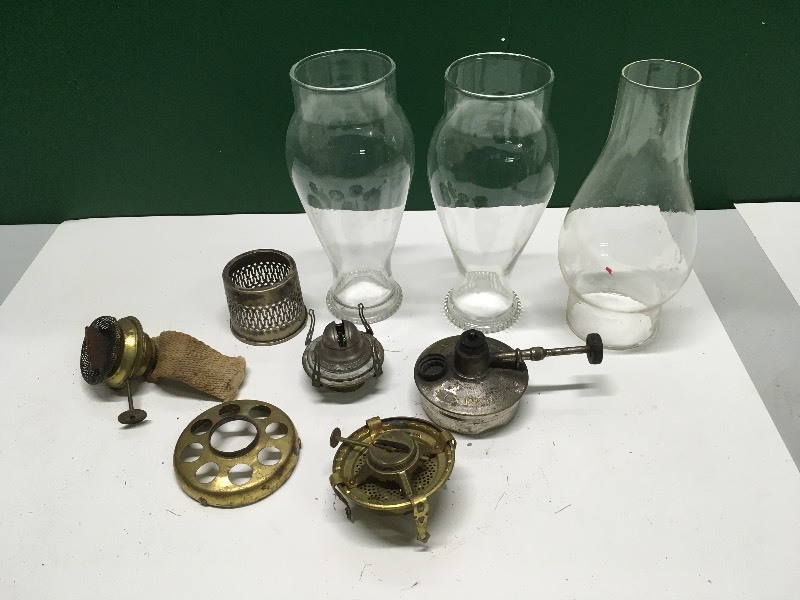 Hurricane Lamp Parts - Shades