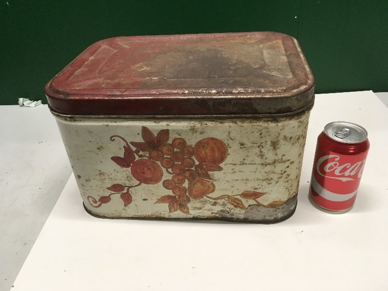 Hinged Tin Box
