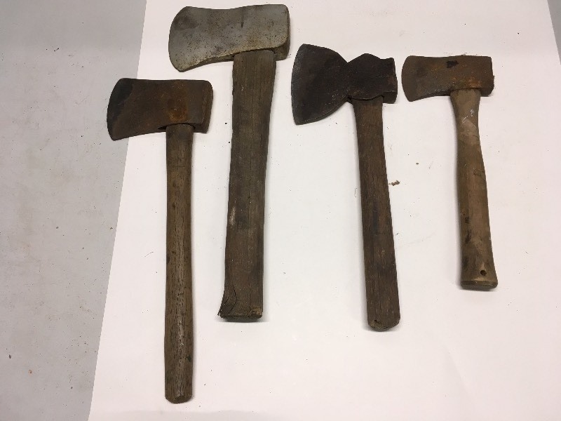 4 Axes  Hatchets