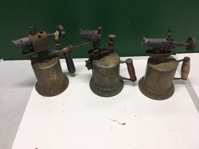 3 Vintage Torches