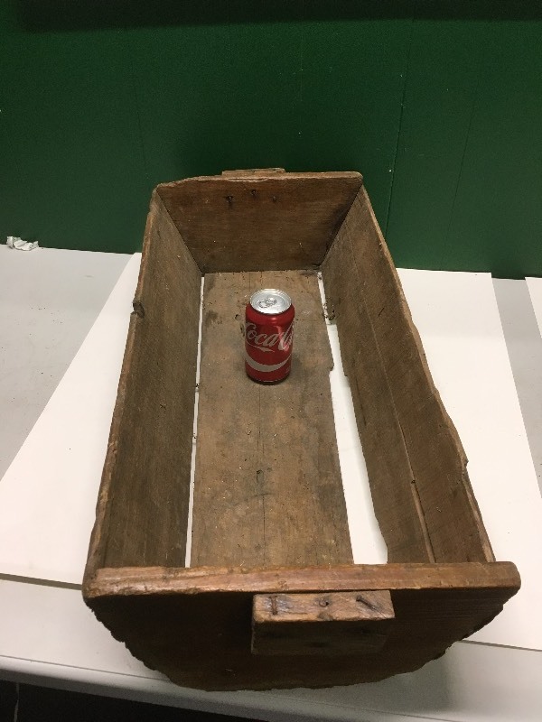 Large Wood Handled Box