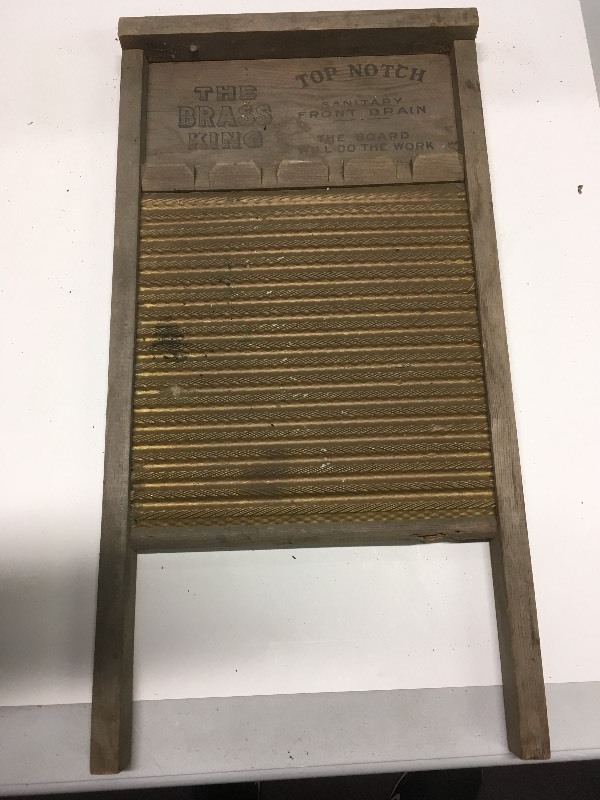National Washboard Co The Brass King