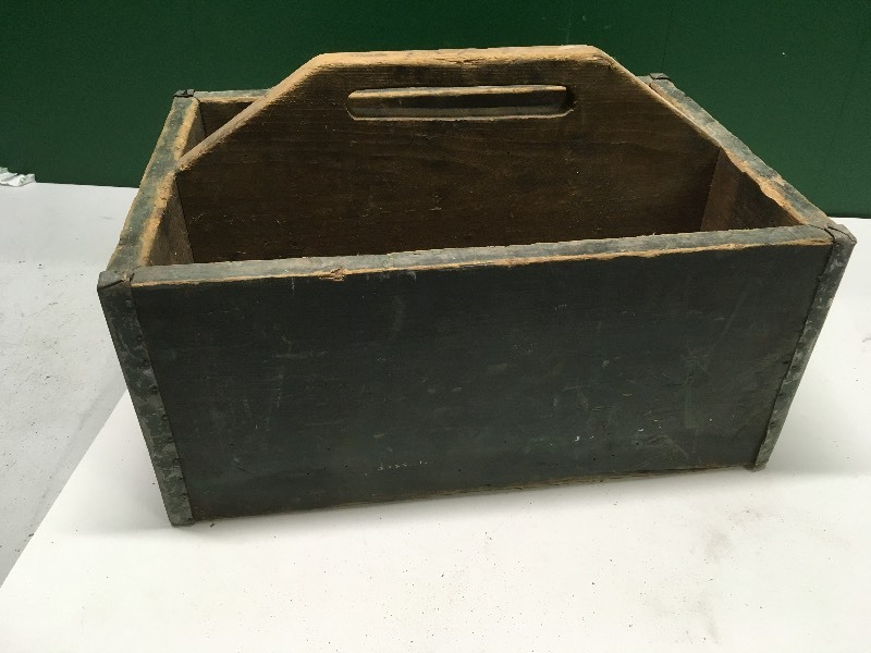 Wooden Box with Handle