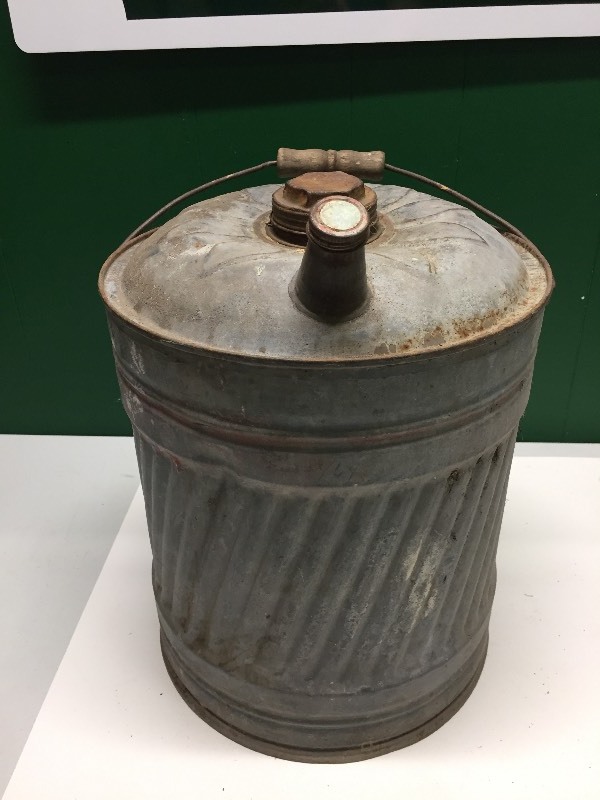 Metal Can with Spigot & Handle