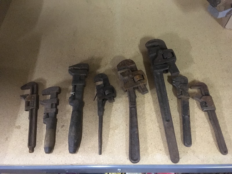 8 Pipewrenches