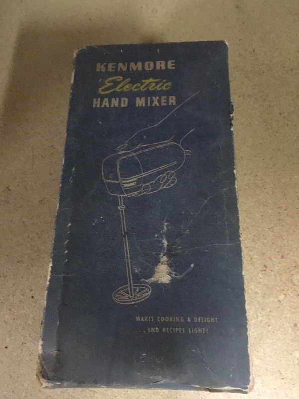 Electric Hand Mixer - Kenmore Vintage