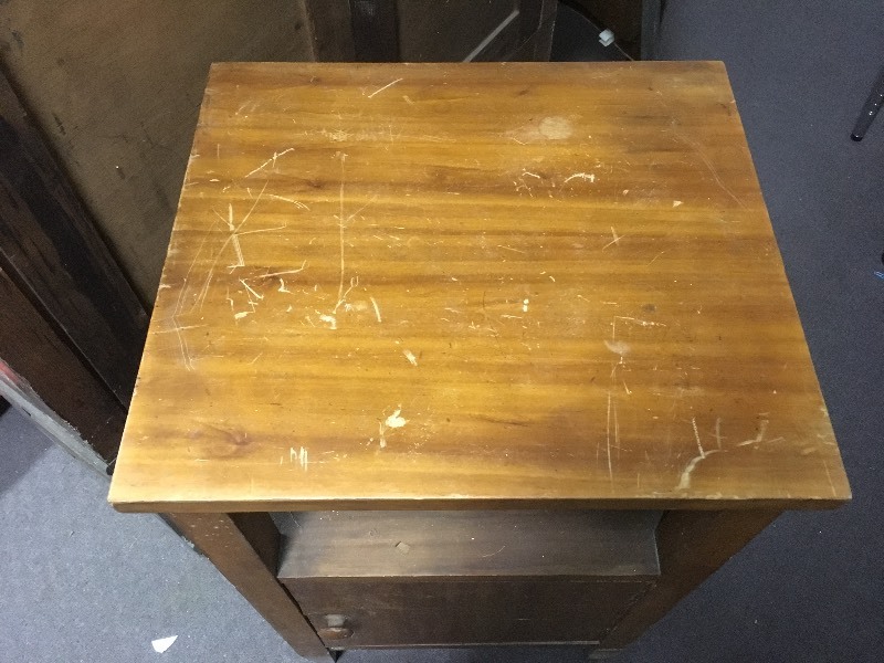 Solid Wood Cabinet with Door