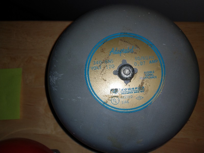 lot 4 image: Three Audible Signal Appliances (Alarms)