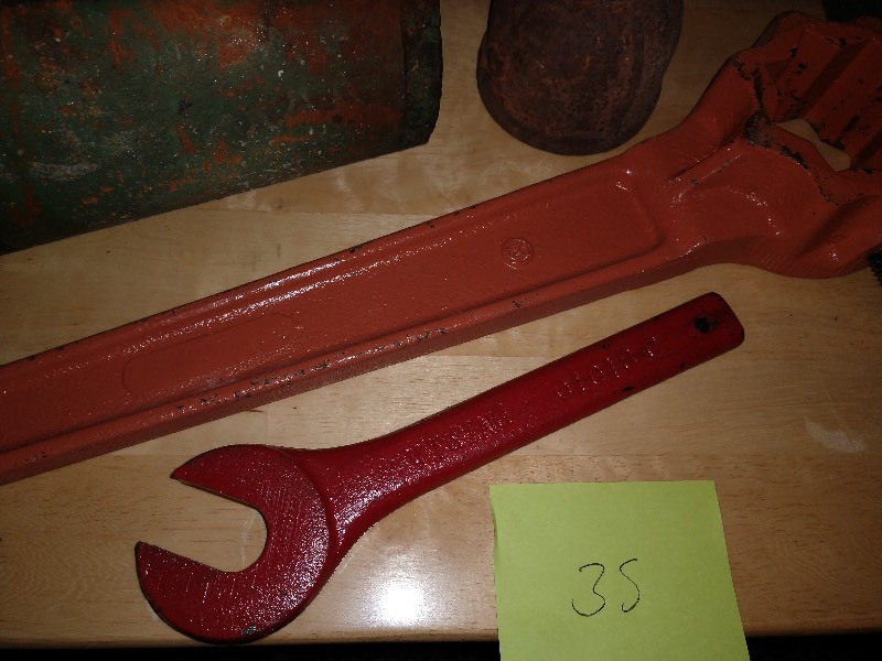 lot 36 image: Misc. Industrial Steampunk Items