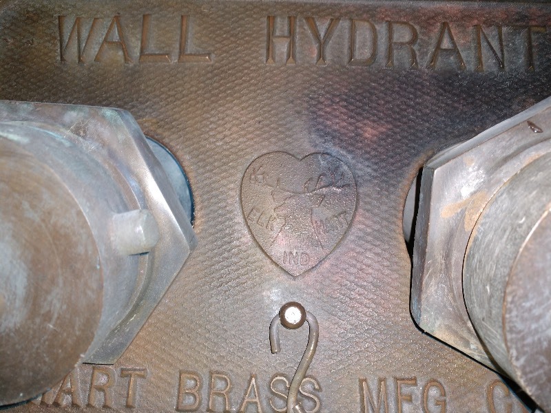 lot 49 image: Industrial Wall Hydrant Elkhart Brass Mfg. Co. Inc.