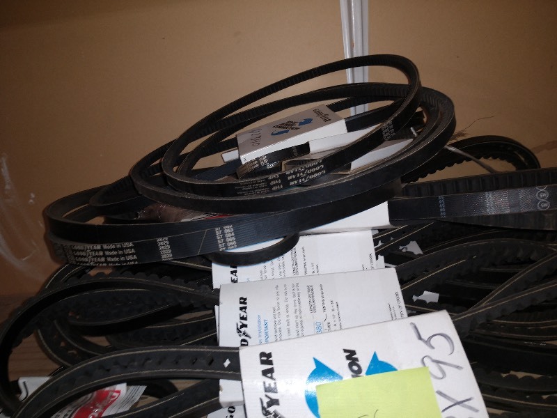 lot 77 image: Goodyear Belts