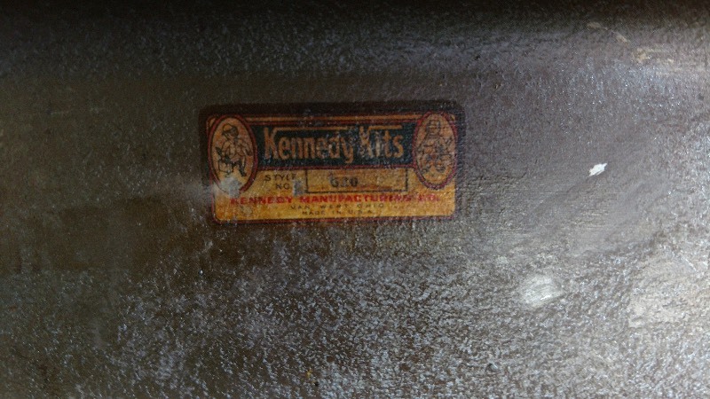 lot 86 image: Kennedy Kits Style No. G20 Machinist Tool Box