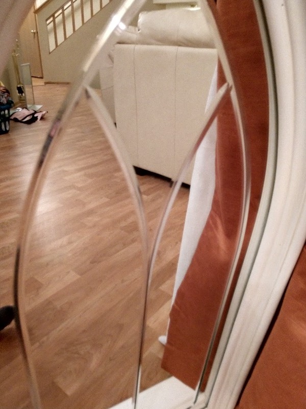 lot 105 image: Cooper Classic Wall Mirror w Shelf